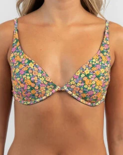 Rip Curl Afterglow Floral Bikini Top 7 Rip Curl Afterglow Floral Bikini Top -Fashion Women 20349906 01 RT XL