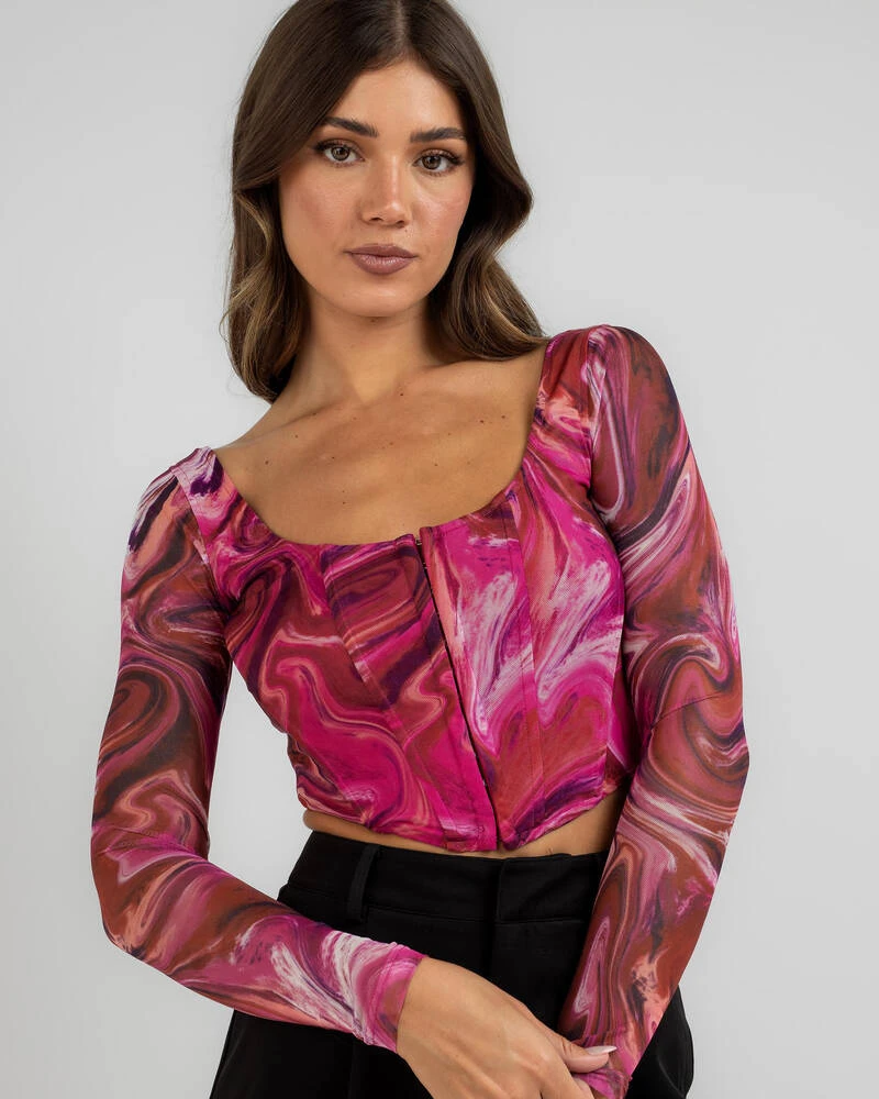 Frankie Mesh Corset 1 Frankie Mesh Corset