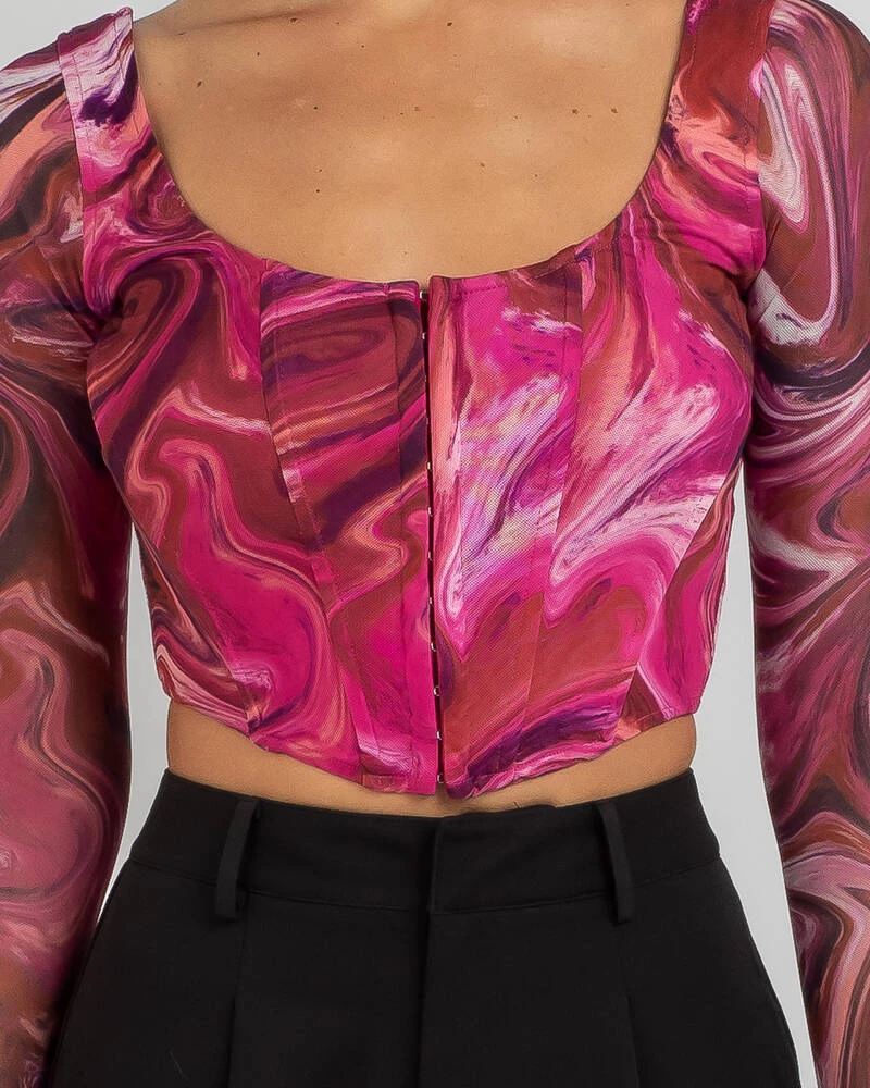 Frankie Mesh Corset 4 Frankie Mesh Corset - Image 4