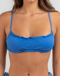 Swift Fluted Bralette Bikini Top -Fashion Women 20350374 01 RT XL