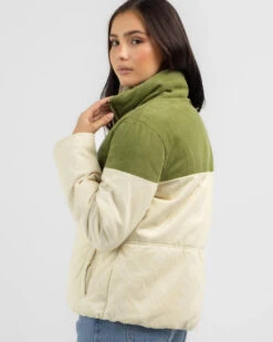 Billabong Lakeside Puffer Jacket 6 Billabong Lakeside Puffer Jacket -Fashion Women 20350520 01 LT XL