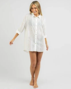 Hartford Broderie Beach Cover 9 Hartford Broderie Beach Cover -Fashion Women 20351164 01 TP XL