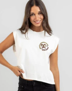 Volcom Connected Minds Tank Top 6 Volcom Connected Minds Tank Top -Fashion Women 20351297 01 LT XL