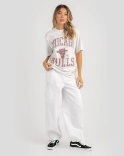 Mitchell & Ness Arch Logo T-Shirt -Fashion Women 20351489 01 TP XL