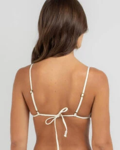 Pearl Triangle Bikini Top 6 Pearl Triangle Bikini Top -Fashion Women 20351681 02 LT XL