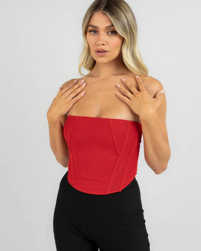 Anwar Mesh Corset Top 1 Anwar Mesh Corset Top