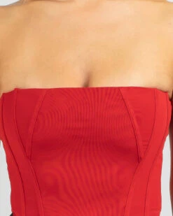 Anwar Mesh Corset Top 7 Anwar Mesh Corset Top -Fashion Women 20352332 01 RT XL