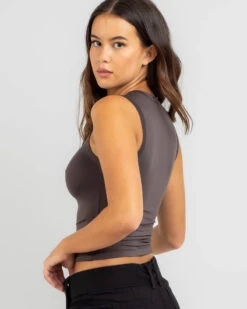 Chicago High Neck Tank Top 6 Chicago High Neck Tank Top -Fashion Women 20352341 06 LT XL