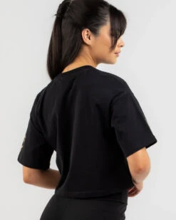 NBA Lindsey Cropped T-Shirt -Fashion Women 20353372 01 LT XL