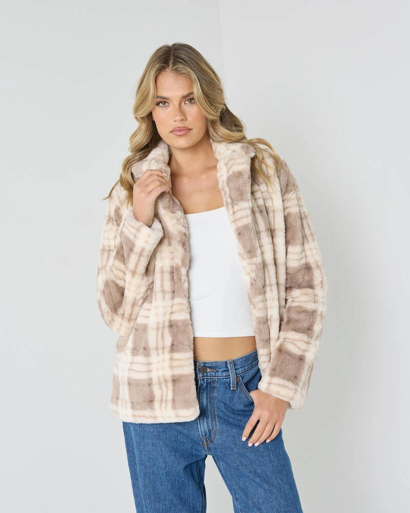 Ollie Faux Fur Jacket 1 Ollie Faux Fur Jacket