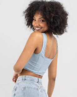 Sweetheart Corset Top -Fashion Women 20355216 01 LT XL