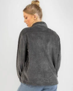 Mila Cord Shacket -Fashion Women 20355521 04 LT XL