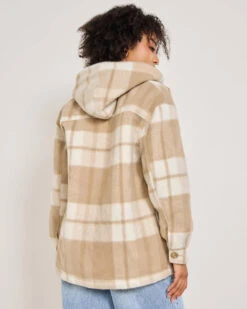 Flynn Hooded Shacket -Fashion Women 20355534 03 LT XL