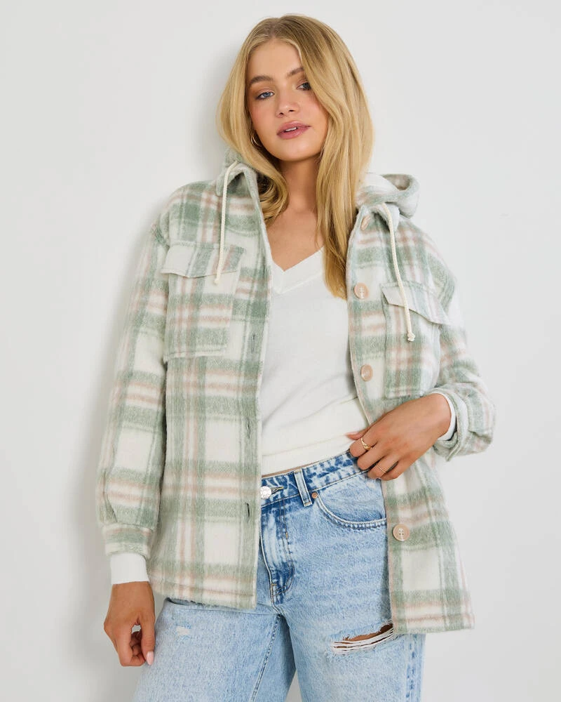 Flynn Hooded Shacket 1 Flynn Hooded Shacket