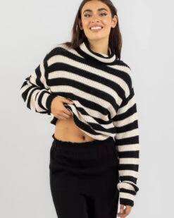 HURLEY Alice Striped Knit