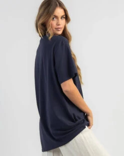 HURLEY Sentiments Oversized T-Shirt -Fashion Women 20355744 01 LT XL