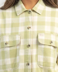 Brixton Bowery Flannel Shirt -Fashion Women 20355762 01 RT XL