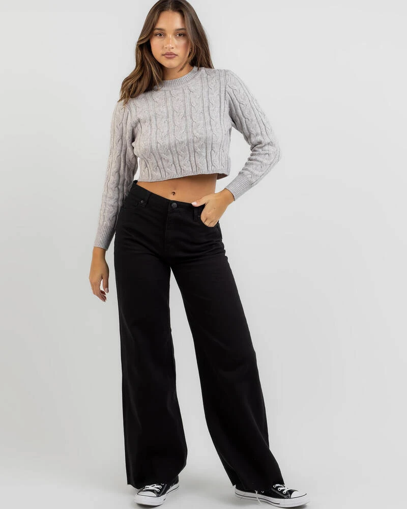 Bookworm Cable Knit Jumper 2 Bookworm Cable Knit Jumper - Image 2