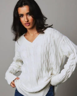 Cambridge V Neck Knit Jumper