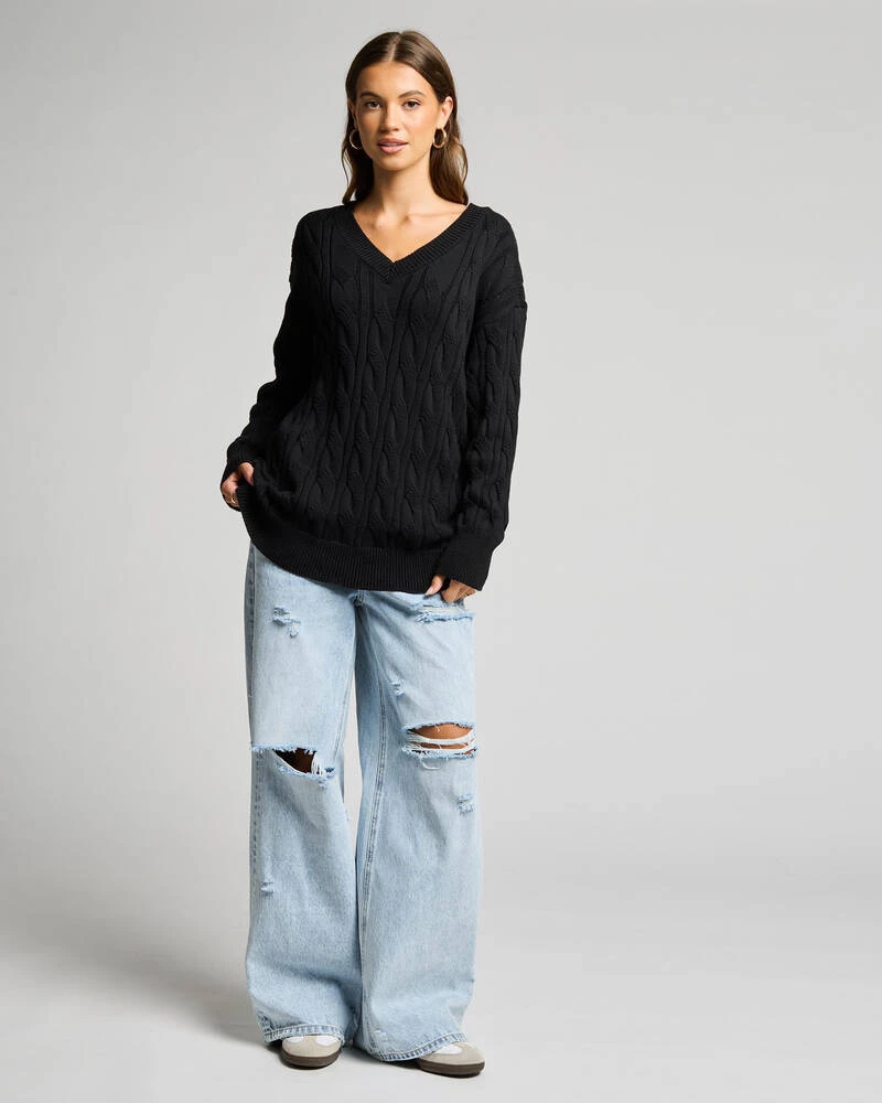 Cambridge V Neck Knit Jumper 2 Cambridge V Neck Knit Jumper - Image 2