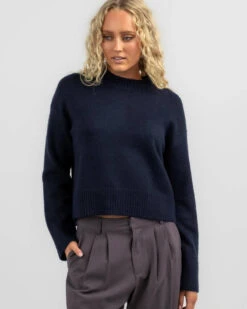 Law School Crew Neck Knit Jumper