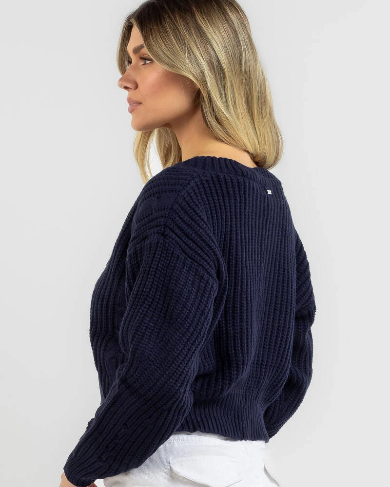 Debate Team Cable Knit Cardigan 3 Debate Team Cable Knit Cardigan - Image 3