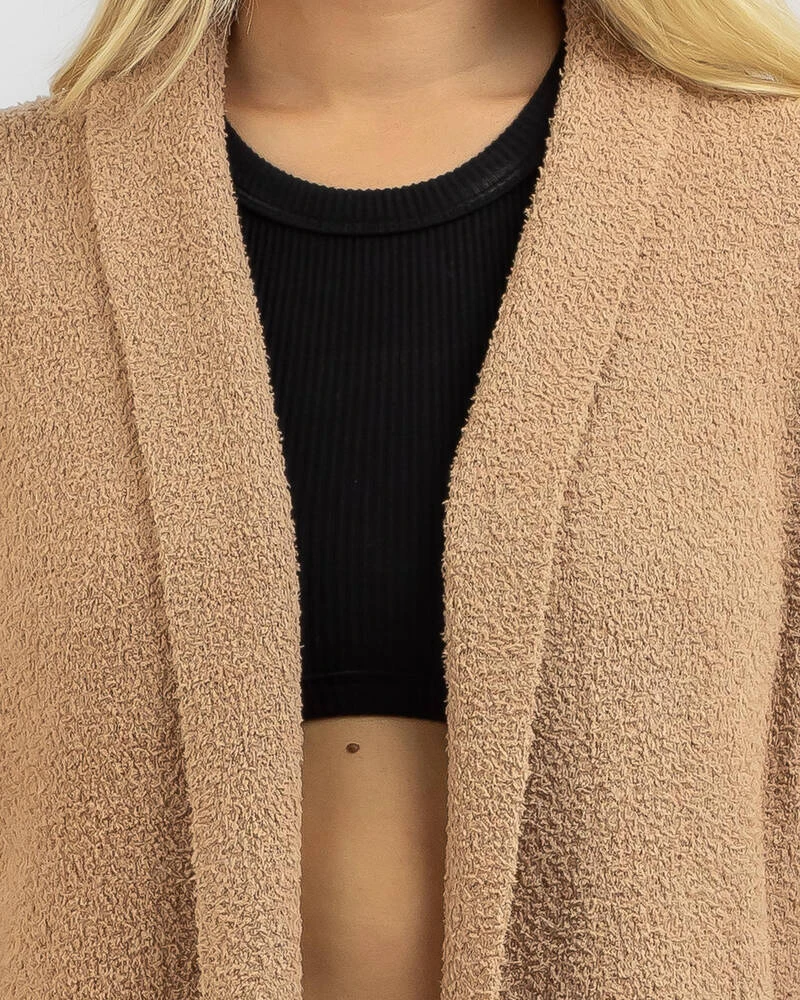 Penelope Longline Teddy Knit Cardigan 4 Penelope Longline Teddy Knit Cardigan - Image 4