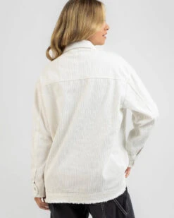 Taylor Cord Shacket 6 Taylor Cord Shacket -Fashion Women 20357390 04 LT XL