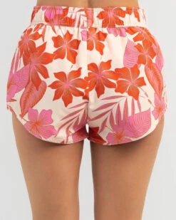 Roxy New Fashion Printed Board Shorts -Fashion Women 20357936 01 LT XL