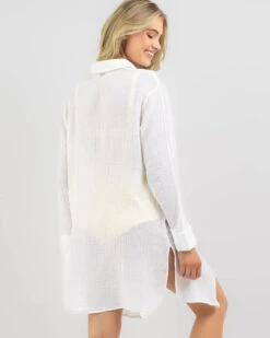 Roxy Sun And Limonade Beach Cover -Fashion Women 20358070 01 LT XL