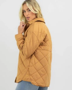 Billabong Adventure Division Transport Puffer Shacket -Fashion Women 20358104 01 LT XL