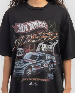 Guess GO X HW Vintage Race T-Shirt 7 Guess GO X HW Vintage Race T-Shirt -Fashion Women 20358311 02 RT XL