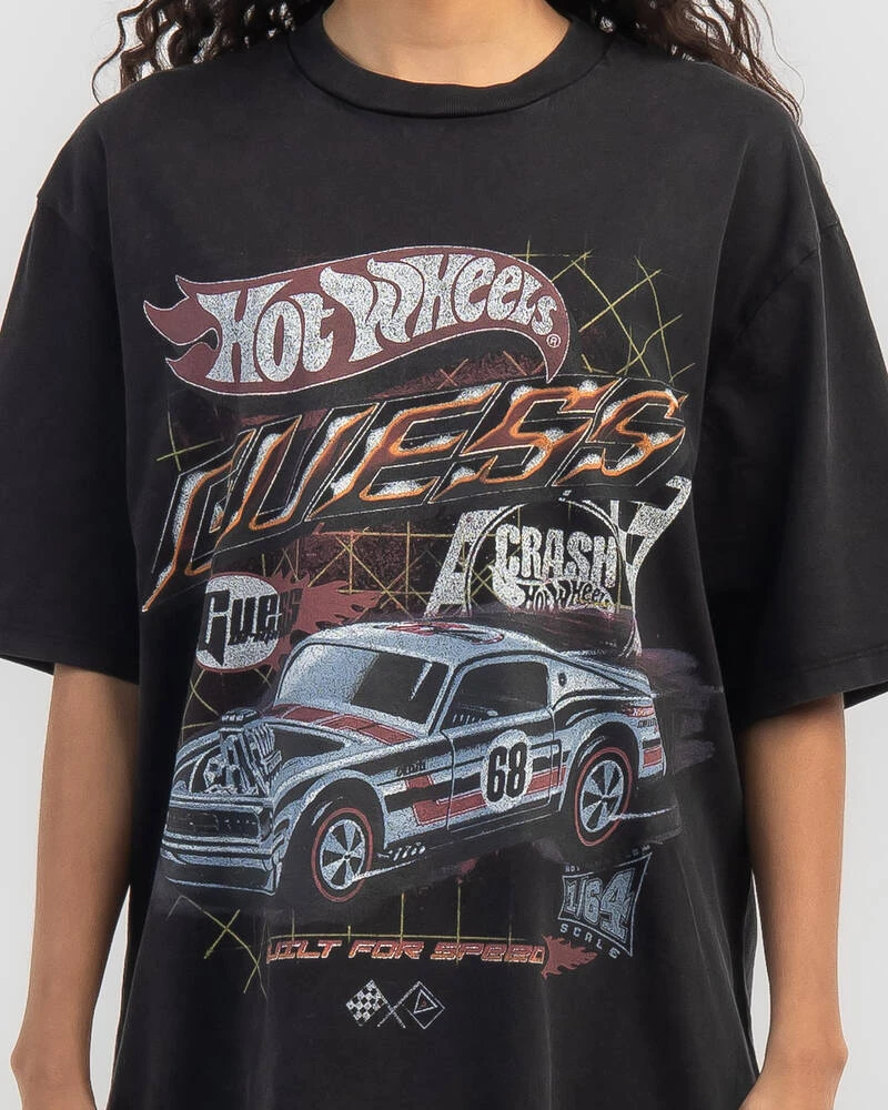 Guess GO X HW Vintage Race T-Shirt 4 Guess GO X HW Vintage Race T-Shirt - Image 4