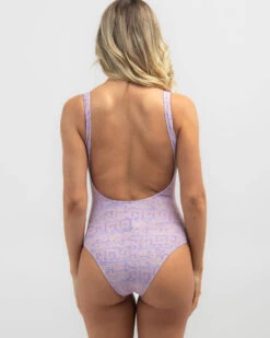 Billabong Since 73 Retro One Piece Swimsuit -Fashion Women 20358372 01 LT XL