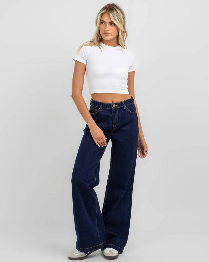 Ellen Wide Leg Jeans 2 Ellen Wide Leg Jeans - Image 2