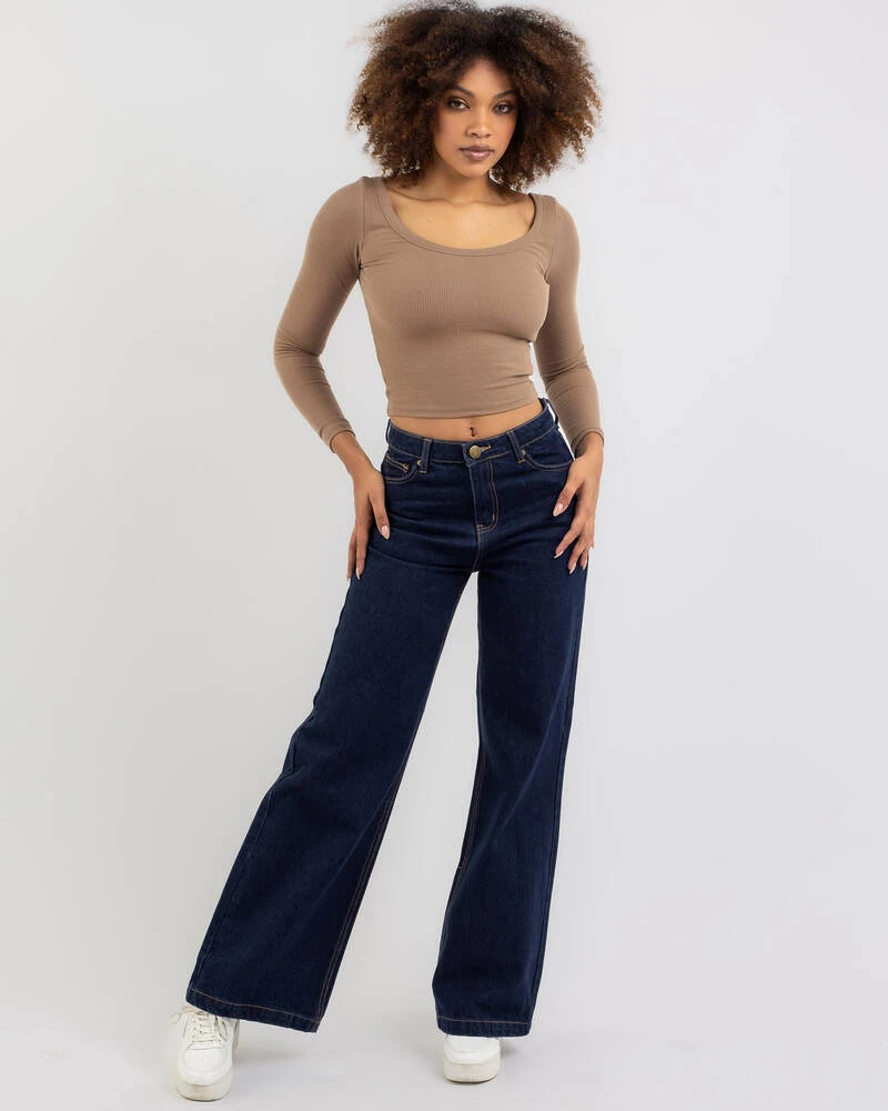 Ellen Wide Leg Jeans 5 Ellen Wide Leg Jeans - Image 5