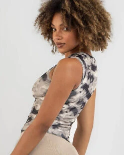 Saskia High Neck Tank Top -Fashion Women 20359476 01 LT XL