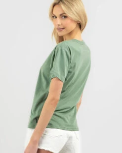 HURLEY Outline T-Shirt 6 HURLEY Outline T-Shirt -Fashion Women 20360134 01 LT XL