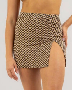 Rip Curl LA Isla Geo Swim Skirt