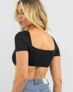 Emily Ultra Crop Top 7 Emily Ultra Crop Top -Fashion Women 20360653 02 LT XL