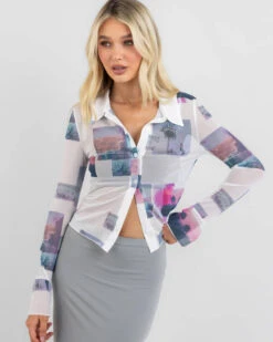 Euro Summer Mesh Shirt