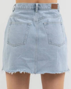 Rusty Celeste Denim Skirt 6 Rusty Celeste Denim Skirt -Fashion Women 20361944 01 LT XL