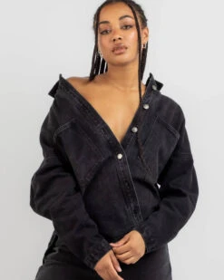 Phoenix Denim Shacket -Fashion Women 20362154 01 TP XL