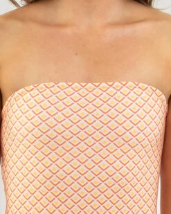 Rhythm Cayman Geo Strapless One Piece Swimsuit -Fashion Women 20362781 01 RT XL