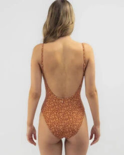 Rhythm Nazare Paisley Minimal One Piece Swimsuit -Fashion Women 20362782 01 LT XL