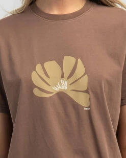 Rhythm Sierra Boyfriend T-Shirt -Fashion Women 20362821 02 RT XL