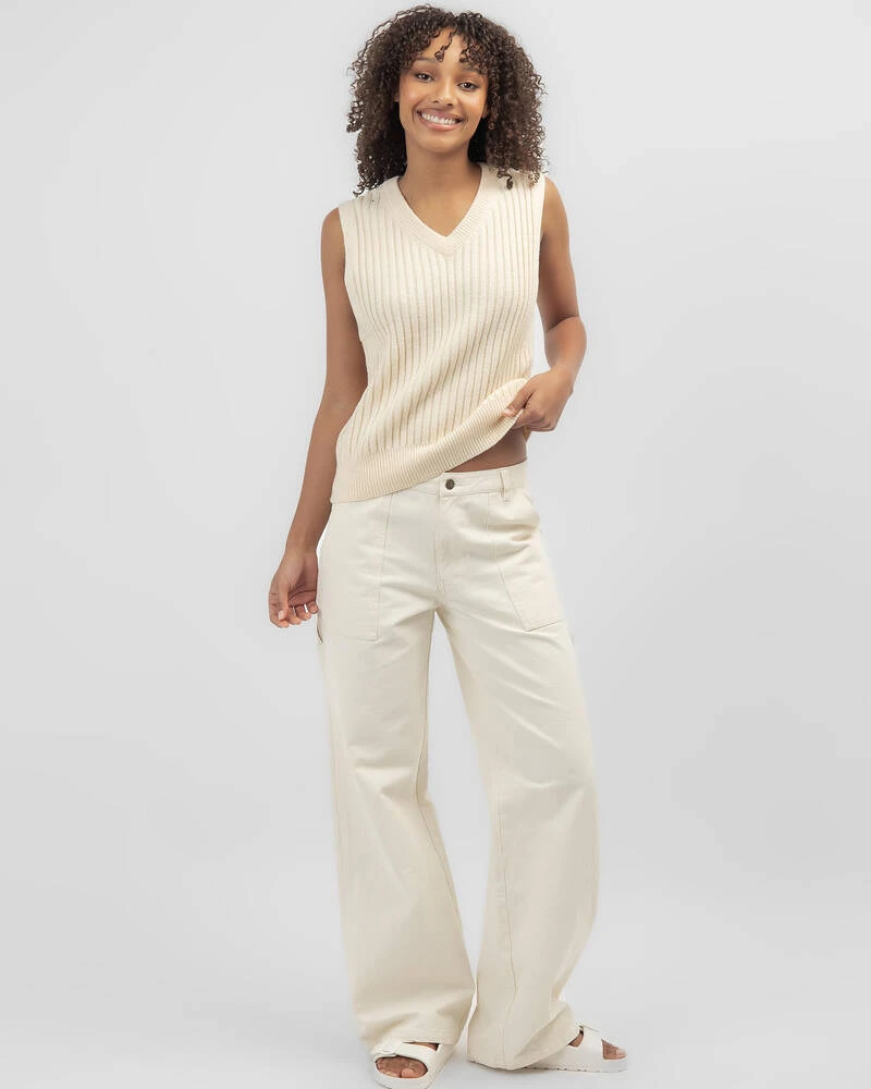 Rhythm Shell Beach Knit Vest 2 Rhythm Shell Beach Knit Vest - Image 2