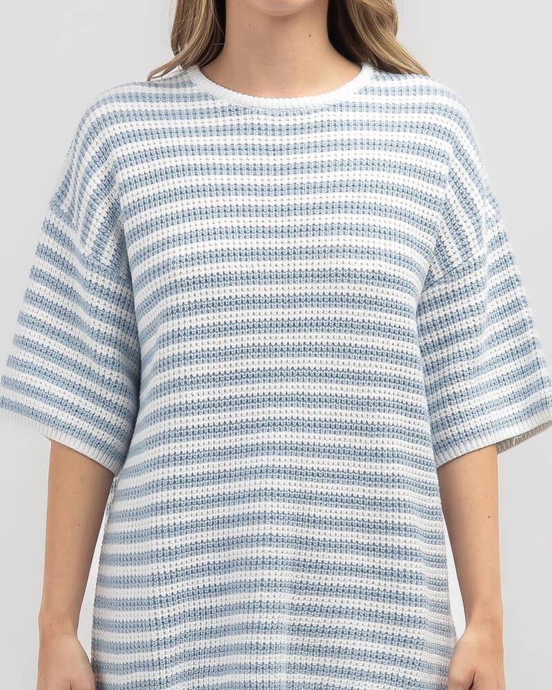 Rhythm Corsica Knit Oversized T-Shirt 4 Rhythm Corsica Knit Oversized T-Shirt - Image 4