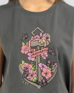 Butterfly Anchor Tank Top 7 Butterfly Anchor Tank Top -Fashion Women 20362951 01 RT XL