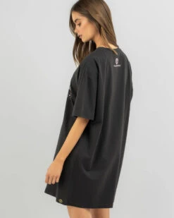 Mermaid Intervention T-Shirt Dress -Fashion Women 20362970 01 LT XL